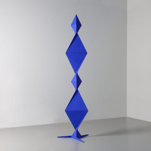 钢雕塑 - Arizona Needle - TOM FAULKNER - 特种钢 / 独立式 / 蓝色