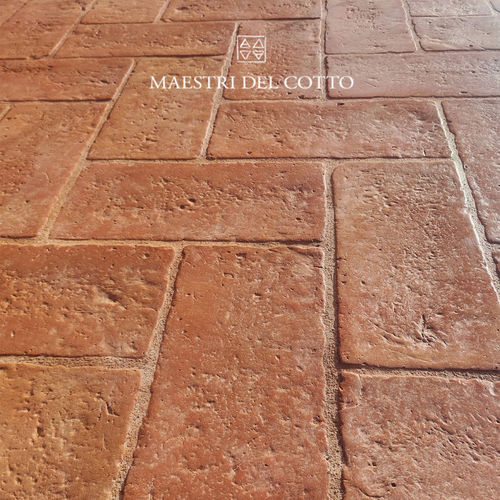 赤陶砖 - COTTO ANTICO BUTTERO ROSATO TOSCANO - MAESTRI DEL COTTO - 天然饰面 / 拉绒 / 做旧