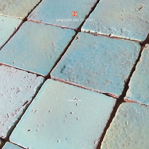 赤陶砖 - COTTO SMALTATO ACQUAMARINA - MAESTRI DEL COTTO - 珐琅 / 室内 / 浴室