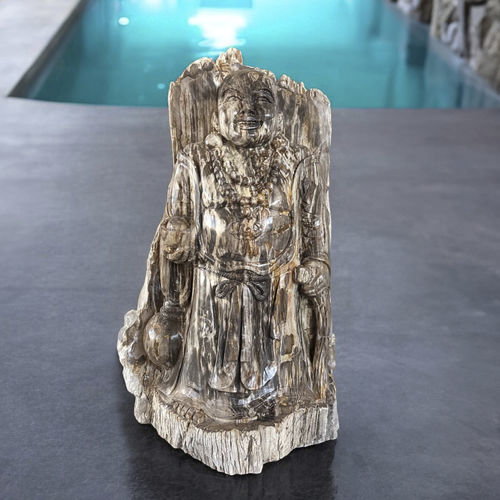 硅化木雕塑 - BUDDHA - ARRELART - 户外 / 手工 / 花园