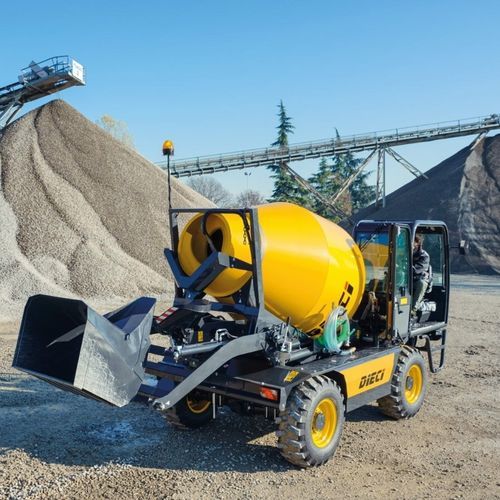 自动混凝土搅拌机 / 柴油 - AB F 7000 CCS - DIECI - 工程 / 装载