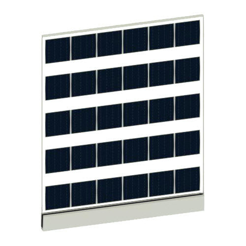 阳台光伏面板 - SI-ESF-M-BIPV-BL-P156-30 - Solar Innova Green Technology - 单晶 / 双镜片 / BIPV