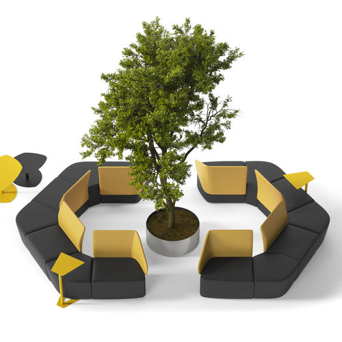组合沙发 - IKEBANA Edi & Paolo Ciani Design - ARTE & D SRL - 转角 / 现代风格 / 布料