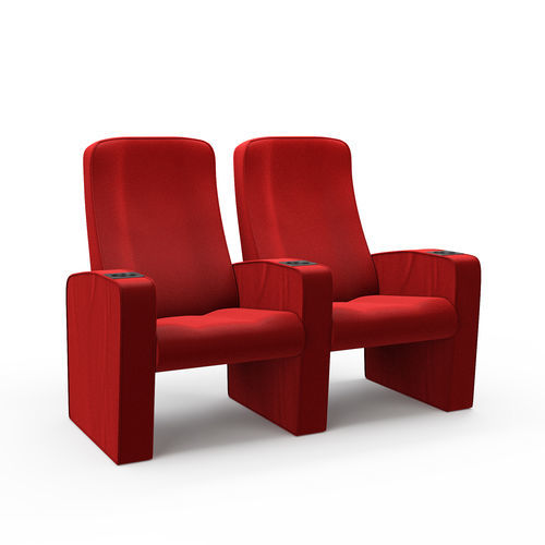 布料影院椅 - ST OMAR - FERCO SEATING SYSTEMS M SDN BHD - 皮质 / 用于剧院 / 橙色