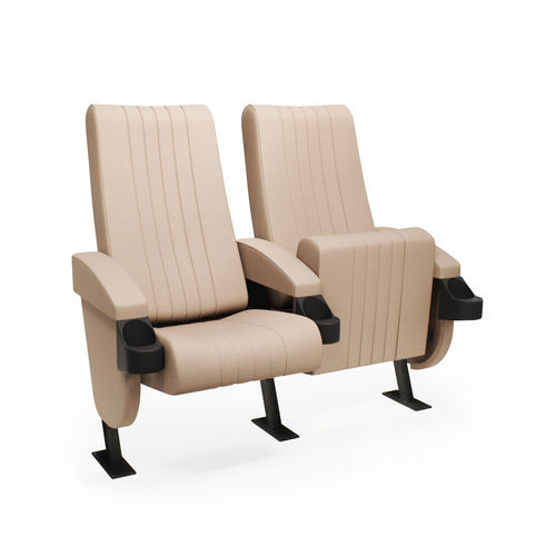 布料影院椅 - PARAGON 588 - FERCO SEATING SYSTEMS M SDN BHD - 皮质 / 商用 / 黑色