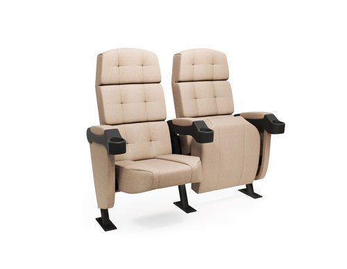 皮质影院椅 - PARAGON 788 - FERCO SEATING SYSTEMS M SDN BHD - 布料 / 商用 / 米色
