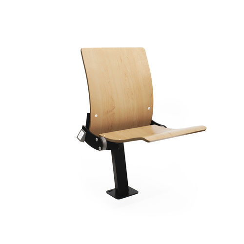 现代风格礼堂椅 - ARC WOOD - FERCO SEATING SYSTEMS M SDN BHD - 布料 / 木质 / 木质