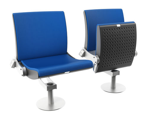 现代风格椅子 - Turn & Learn™ System - FERCO SEATING SYSTEMS M SDN BHD - 室内 / 布料 / 金属桌脚