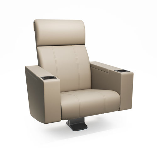 皮质影院椅 - VERONA - FERCO SEATING SYSTEMS M SDN BHD - 布料 / 商用 / 红色