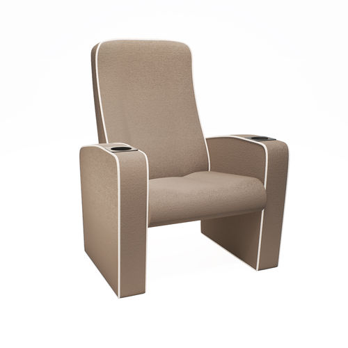 皮质影院椅 - ST OMER BOUTIQUE - FERCO SEATING SYSTEMS M SDN BHD - 布料 / 商用 / 红色