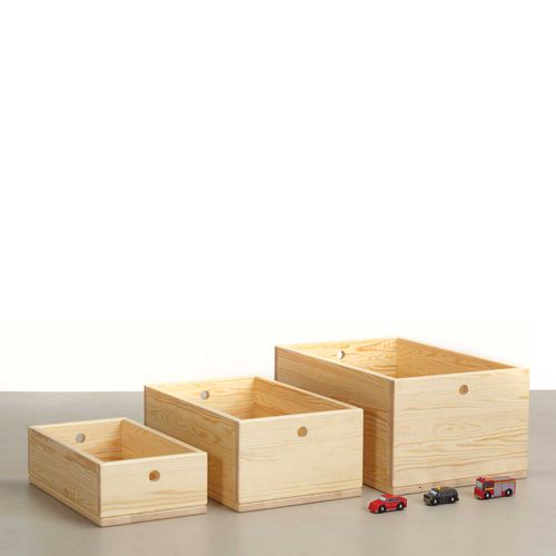 木质玩具箱 - ALBERA LLAR - Ergokids