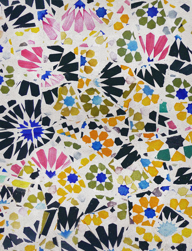 现代风格地毯 - GAUDI - Rug's Society - 花朵图案 / 羊毛 / 丝绸