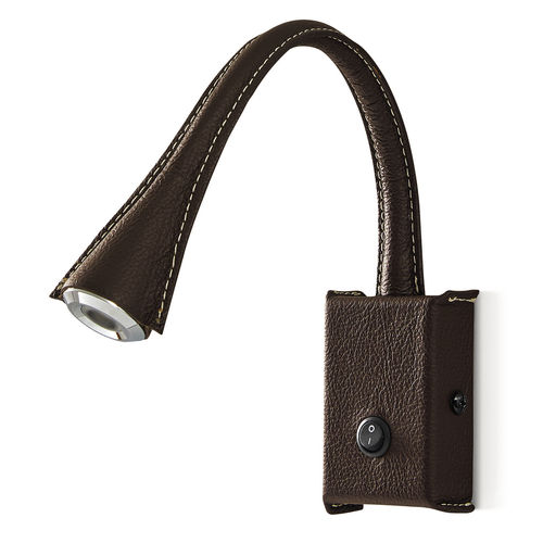 原创设计壁灯 - 955A-L0102A-14 - Novolux Lighting - 室内 / 钢 / 皮质