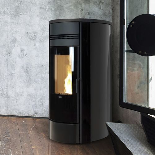颗粒采暖火炉 - STYLE 220  - Klover - 20 kW...50 kW / 独立式 / 现代风格