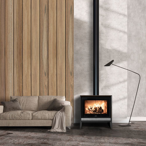 木材采暖炉 - VENUS CLASSIC - Klover - 5 kW...10 kW / 独立式 / 现代风格