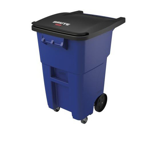 储存容器垃圾桶 - BRUTE® : STEP-ON ROLLOUT  - Rubbermaid Commercial Products - 树脂 / 带轮 / 商用