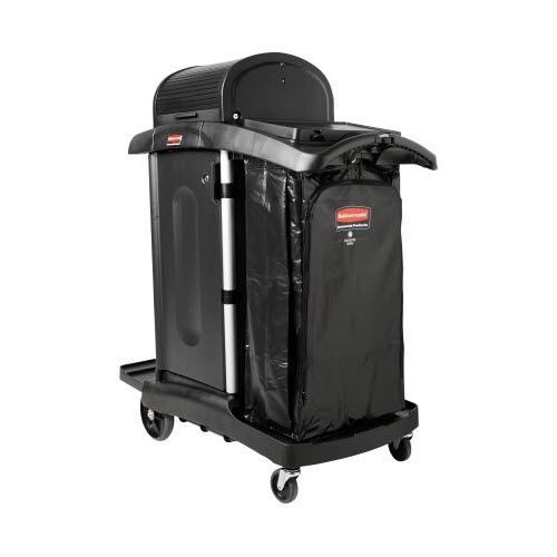 清洁推车 - EXECUTIVE : JANITORIAL - HIGH-SECURITY - Rubbermaid Commercial Products - 商用 / 塑料