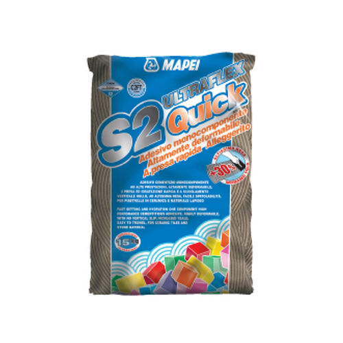 固结砂浆胶合剂 - ULTRAFLEX S2 QUICK - MAPEI GB - 用于瓷砖 / 水泥