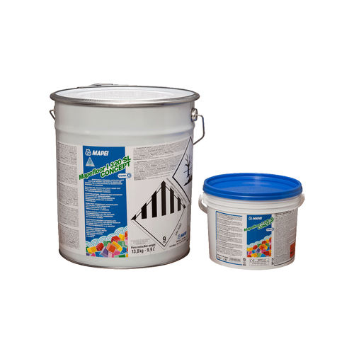 末道涂料 - MAPEFLOOR I 320 SL CONCEPT - MAPEI GB - 平滑 / 地面用 / 环氧