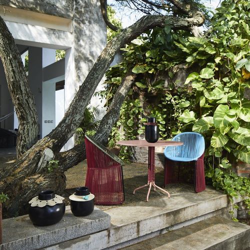 现代风格餐厅椅 - CARTAGENAS - ames - 户外 / 室内 / 再生塑料