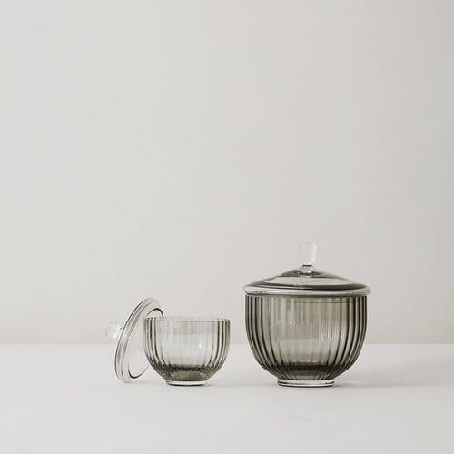 吹制玻璃糖果罐 - 201183 - LYNGBY PORCELÆN