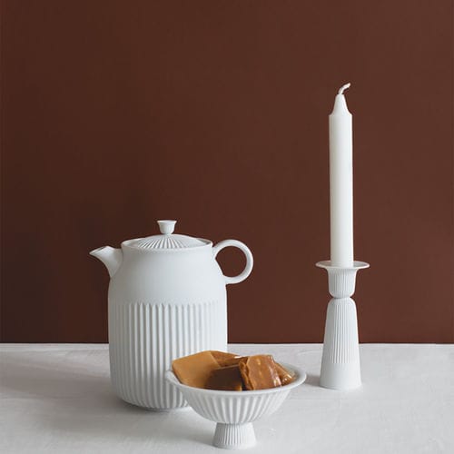 瓷质茶壶 - 201280 - LYNGBY PORCELÆN - 商用 / 家用