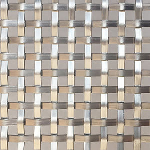 不锈钢金属丝网 - XY-2276 - Hebei Shuolong Metal Products Co.,Ltd - 用于天花板 / 方形网格 / 装饰