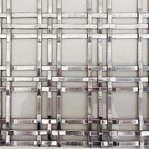 不锈钢金属丝网 - XY-3833 - Hebei Shuolong Metal Products Co.,Ltd - 用于外墙 / 方形网格
