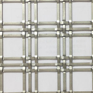 不锈钢金属丝网 - XY-4435 - Hebei Shuolong Metal Products Co.,Ltd - 用于外墙 / 墙面 / 方形网格