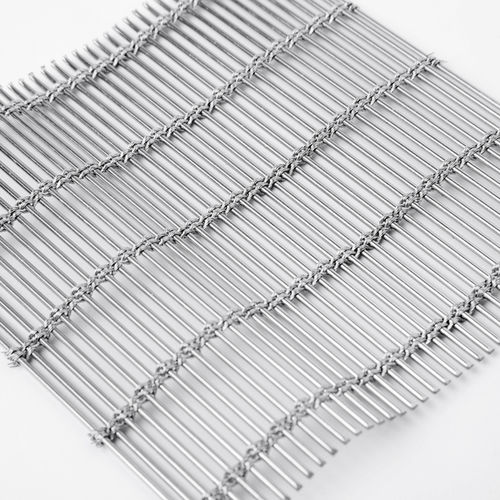 不锈钢金属丝网 - XY-M4235 - Hebei Shuolong Metal Products Co.,Ltd - 用于遮阳板 / 用于壁板 / 长网格