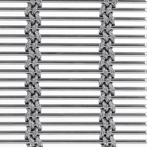壁板金属丝网 - XY-M3624 - Hebei Shuolong Metal Products Co.,Ltd - 不锈钢 / 用于外墙 / 长网格