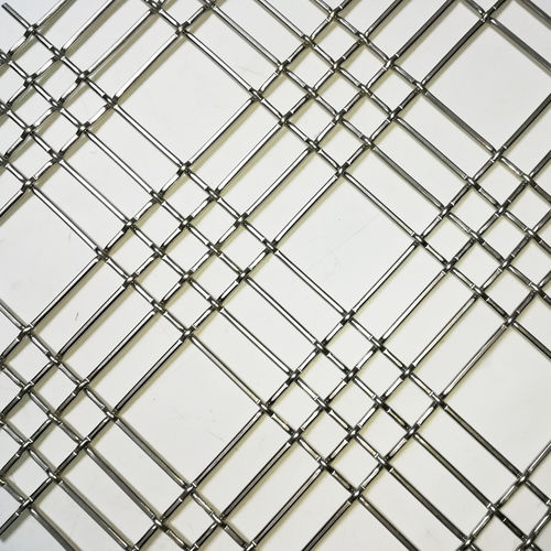 不锈钢金属丝网 - XY-4417 - Hebei Shuolong Metal Products Co.,Ltd - 用于壁板 / 方形网格