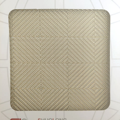 不锈钢金属丝网 - XY-R-2825 - Hebei Shuolong Metal Products Co.,Ltd - 室内装潢 / 编织 / 银色