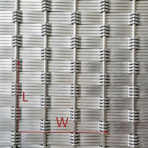 不锈钢金属丝网 - XY-D2175 - Hebei Shuolong Metal Products Co.,Ltd - 用于外墙 / 墙面 / 用于壁板
