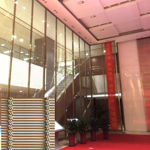 装饰金属丝网 - XY-M4362 - Hebei Shuolong Metal Products Co.,Ltd - 不锈钢 / 墙面 / 室内装潢