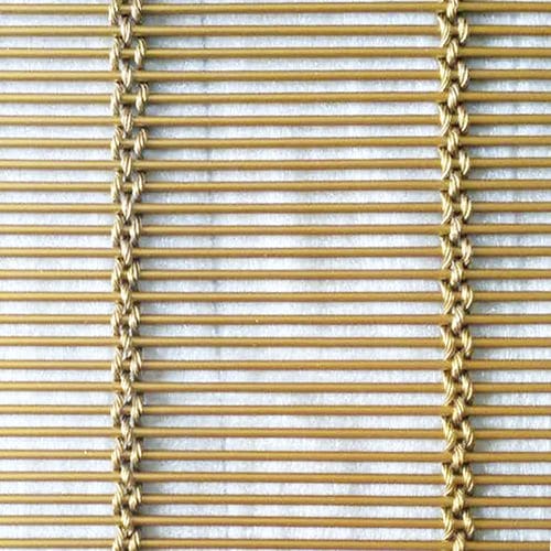 遮阳板金属丝网 - XY-M3631 - Hebei Shuolong Metal Products Co.,Ltd - 不锈钢 / 用于外墙 / 长网格