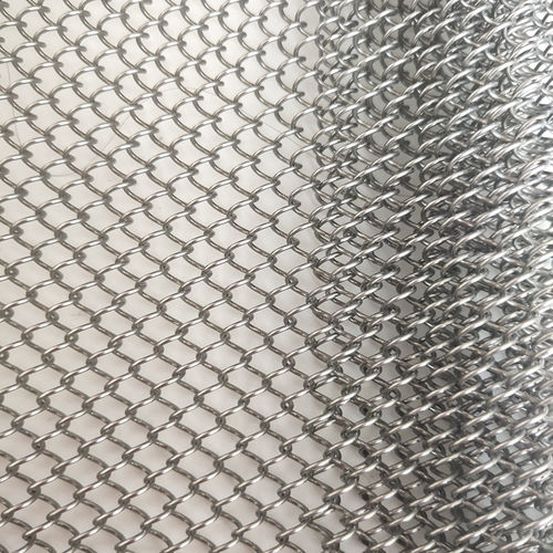 不锈钢金属丝网 - XY-AGB1608 - Hebei Shuolong Metal Products Co.,Ltd - 用于外墙 / 用于室内装饰 / 用于护栏