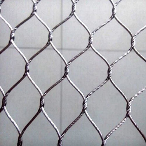 不锈钢金属丝网 - SL-B - Hebei Shuolong Metal Products Co.,Ltd - 用于围栏 / 用于外墙 / 菱形网眼