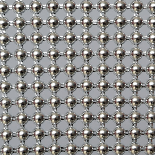 铝制金属丝网 - XY-B-A - Hebei Shuolong Metal Products Co.,Ltd - 用于窗帘 / 用于室内装饰 / 方形网格
