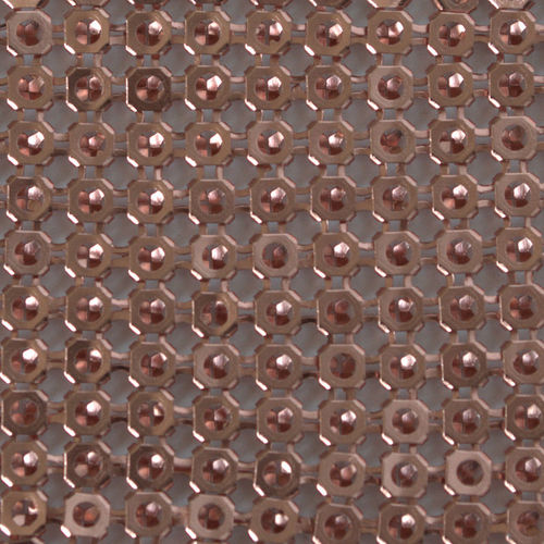 铝制金属丝网 - XY-B-G - Hebei Shuolong Metal Products Co.,Ltd - 用于窗帘 / 用于室内装饰 / 个性化颜色