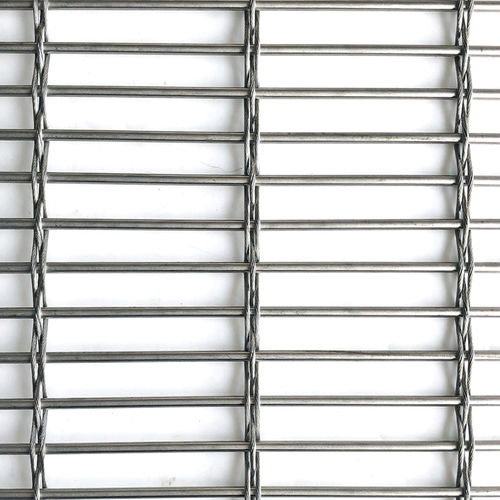 不锈钢金属丝网 - XY-M4528 - Hebei Shuolong Metal Products Co.,Ltd - 用于幕墙 / 长网格 / 银色