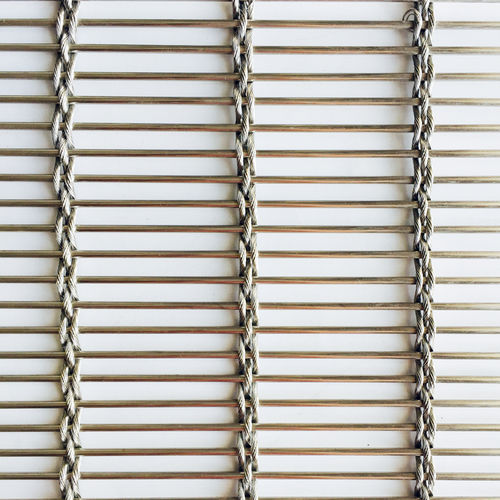 不锈钢金属丝网 - XY-M3365 - Hebei Shuolong Metal Products Co.,Ltd - 用于壁板 / 用于遮阳板 / 长网格
