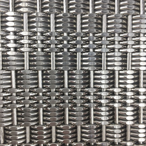 板式金属丝网 - XY-M1445 - Hebei Shuolong Metal Products Co.,Ltd - 不锈钢 / 室内装潢 / 建筑