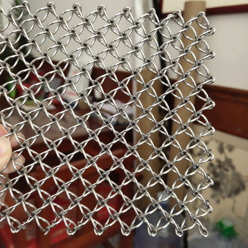 吊顶天花板金属丝网 - XY-F1510 - Hebei Shuolong Metal Products Co.,Ltd - 不锈钢 / 编织 / 装饰