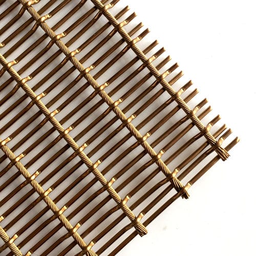 不锈钢金属丝网 - XY-M2175G - Hebei Shuolong Metal Products Co.,Ltd - 室外装饰 / 长网格 / 紧织网布