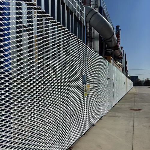 铺展式金属丝网 - XY-AL02 - Hebei Shuolong Metal Products Co.,Ltd - 不锈钢 / 铝制 / 室外装饰