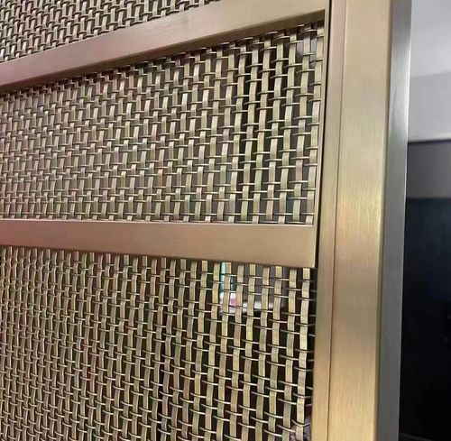 不锈钢金属丝网 - XY-1513P - Hebei Shuolong Metal Products Co.,Ltd - 用于隔墙 / 用于家具 / 用于室内装饰