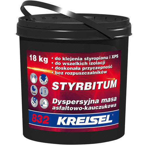 地基沥青防水材料 - STYRBITUM 832 - Kreisel - 露台 / 用于阳台 / 用于隔离板