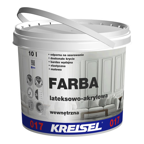 装饰油漆 - FARBA AKRYLOWO LATEKSOWA 017 - Kreisel - 室内 / 墙面 / 用于天花板
