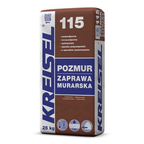 粘贴式砂浆 - POZMUR 115 - Kreisel - 防水 / 用于混凝土 / 水泥和石灰基底